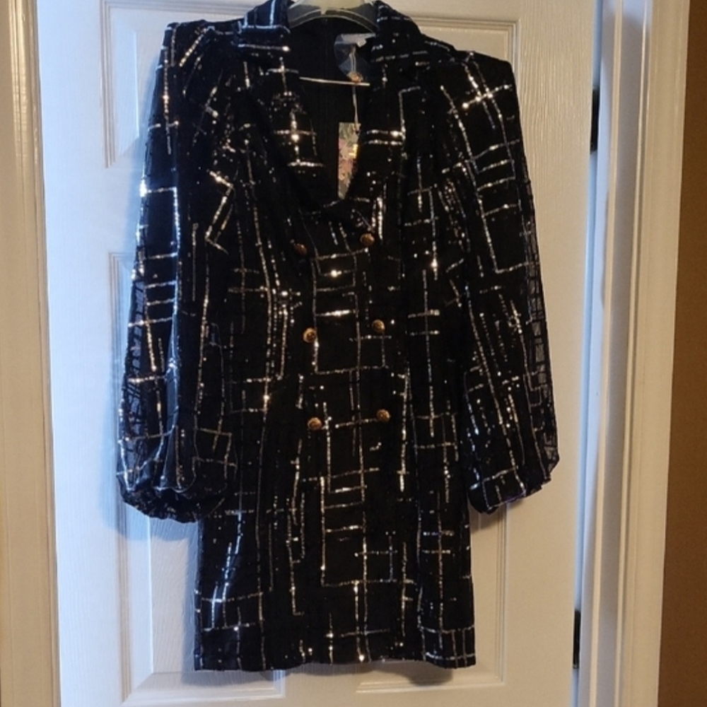 Elegant Black Women's Dress